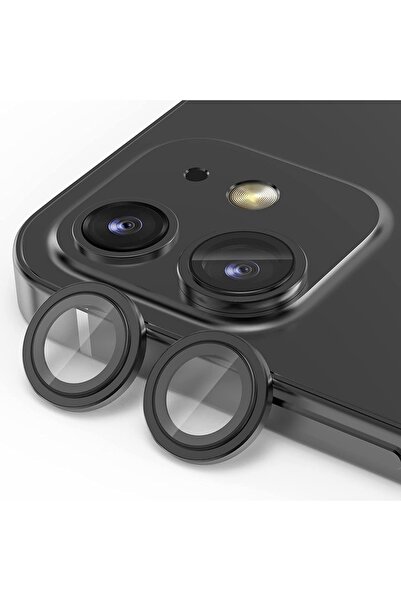 EDELFU Iphone 11/12/12 Mini Uyumlu Alüminyum Alaşım Sıvı Dayanıklı Kamera Len...