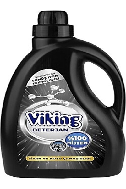 Viking Sıvı Çamaşır Deterjanı Siyah Ve Koyu Çamaşırlar 2700 Ml