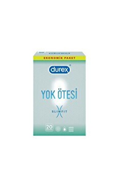 Durex Kondom Yok Ötesi Slim Fit 20li
