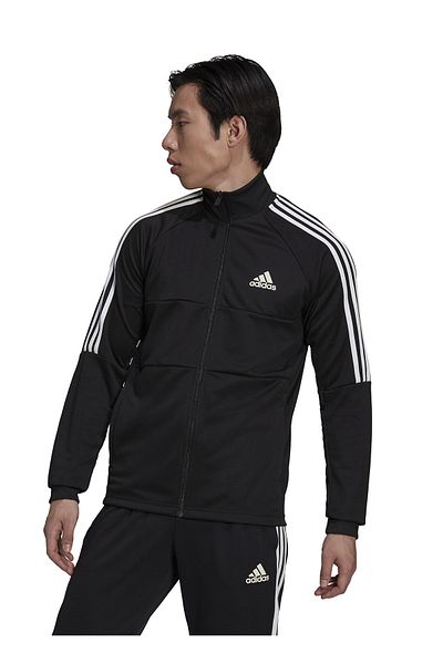 adidas Black - White Men's Zip Jacket H28910 M Sereno Tj