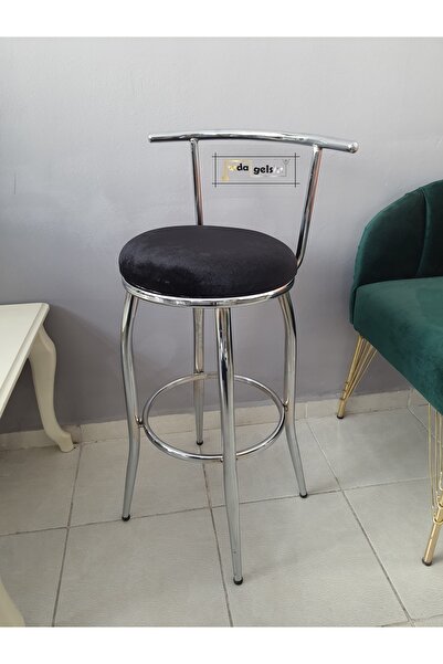 aldagelsin Sırtlı Dekoratıf Bar Tabure