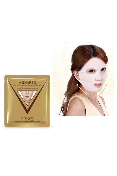Bioaqua V-SHAPED Facial Oval Firming 3D Collagen Mask 40 gr