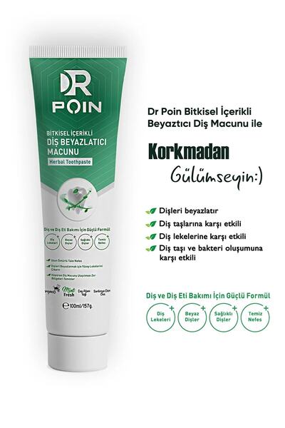 Dr Poin Tooth Whitening Paste 157g- 100ml