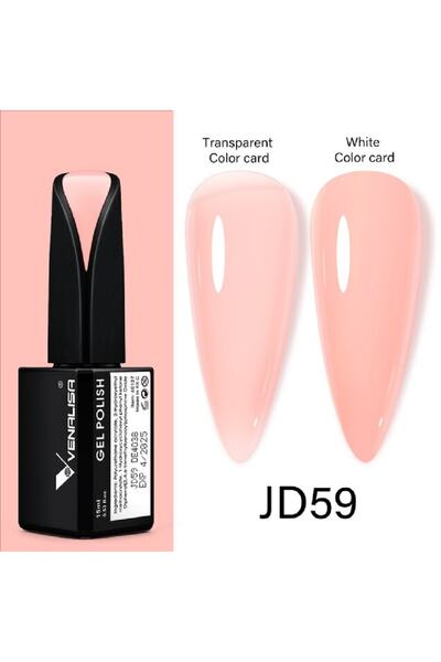 Venalisa 15 Ml Uv Led Kalıcı Oje Transparan Seri Jd59