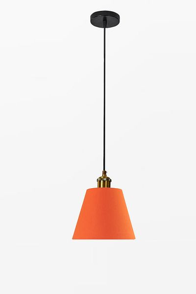 Uçar Rio Modern Metal Colored Single Pendant Chandelier