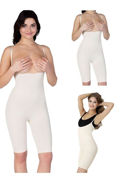 Pyjama Familya Under Breast Full Length Firming Slimming Women's Corset Skin