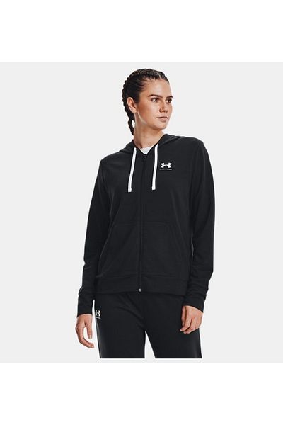 Under Armour Women's UA Rival Terry Full-Length Zip Hoodie1369853-001