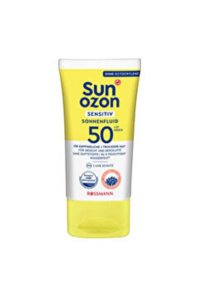 SunOzon Güneş Koruyucu Yüz Kremi Spf 50 50 ml