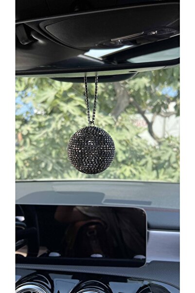 TASARIM ARABAM ATİKE ELİF AKIN كرة ديسكو مدخنة مقاس 7 سم لتزيين الرؤية الخلفية