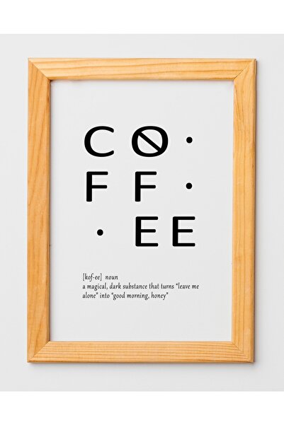 uckanlar Tekli Tablo Tasarımı, Dekor, Motto, Mutfak, Coffe, Kahve, Dekoratif,...