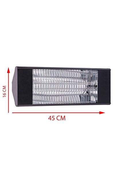 Genel Markalar Welder Dış Mekan Isıtıcı Halojen 1800w