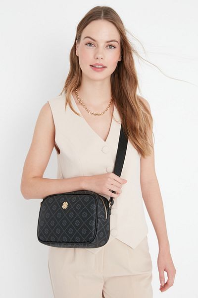 Fossil Black Women's Shoulder Bag 05FS22K405 -MO4F