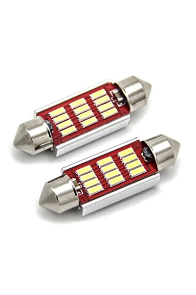 rubutek Sofit Led Canbus C5w Tavan Plaka Ampül 39mm 2 Adet