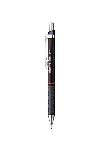 Rotring Tikky Mechanical Pencil, Nib and Eraser Set, Claret Red, Set of 3