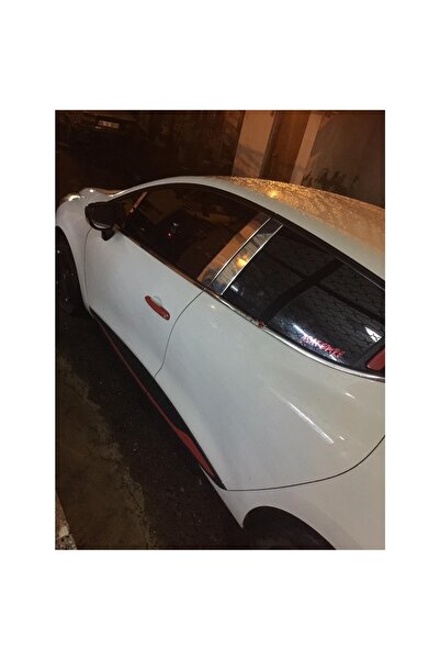 Kml34tuning55 Renault Clio 4 Krom Kapı Direği 2012 Sonrası 6 Parça Cam Direği...