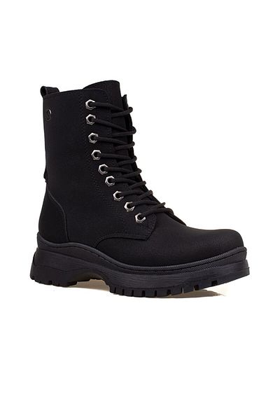 m2s Women's Black Nubuck Boots
