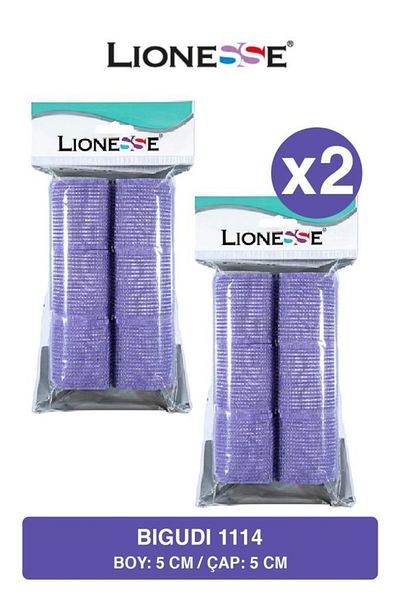 Lionesse Velcro Curler 1114 X2