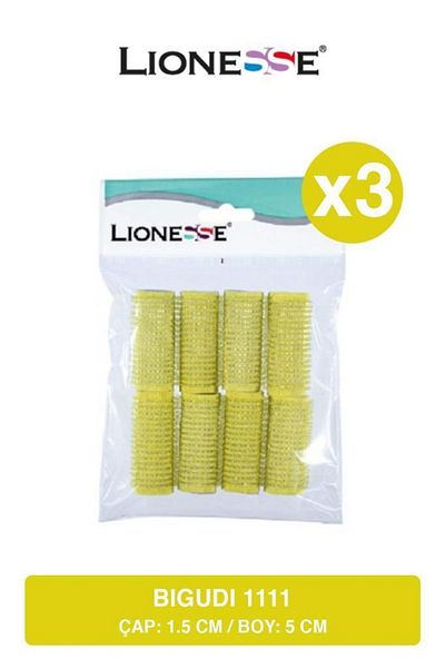 Lionesse Velcro Curler 1111 X3
