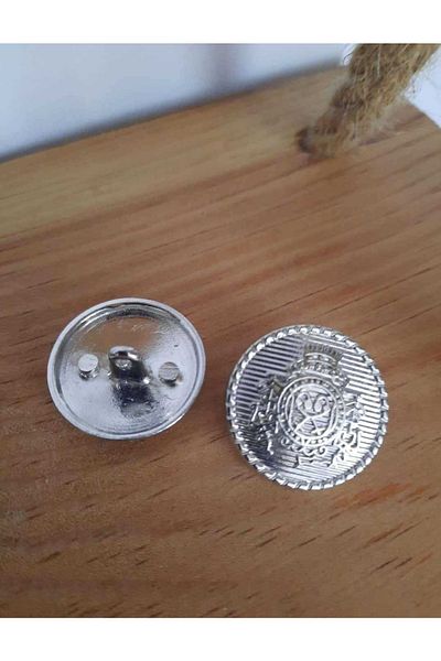İMREN AKSESUAR Button Metal Blazer Jacket Button Set Free Nickel Plated