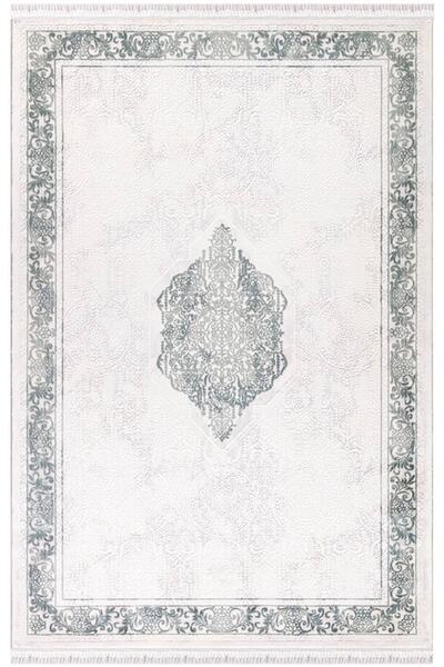 İpek Halı Blossom 13478 Bambu Halı Mavi