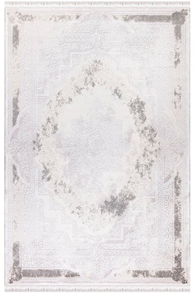 İpek Halı Blossom 13555 Bambu Halı Gri