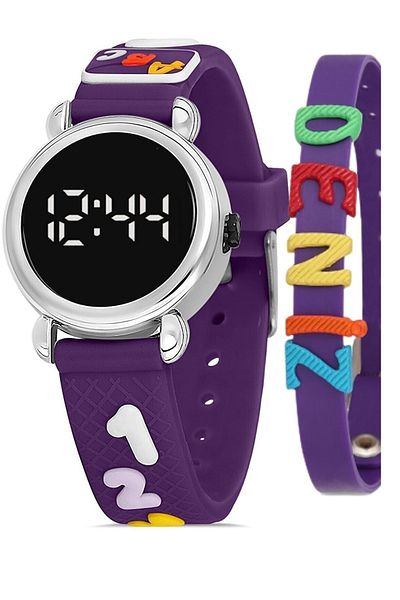 Black Point Airplane Children's Watch Black Color Bracelet Wristlet Please Notify the Name to Write