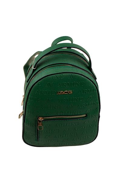 Armine Women's Green Laser Printed Backpack