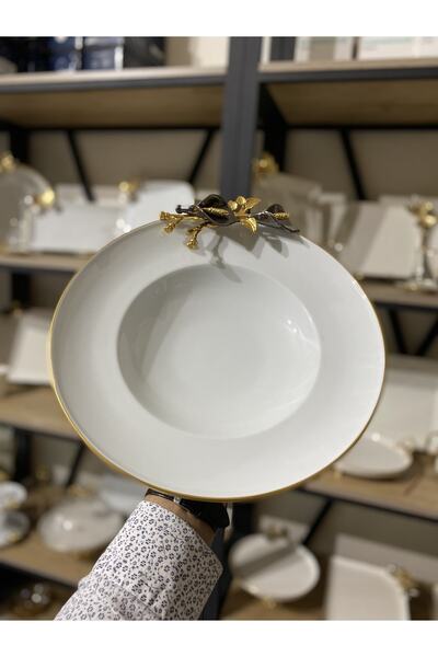 miya porselen Porselen Çukur Sunum Kase