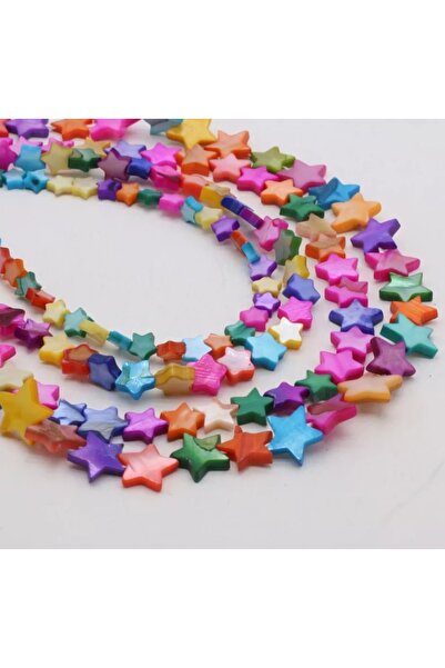 RLX BUJİTERİ Model de stea de sidef colorat - 1 șuviță