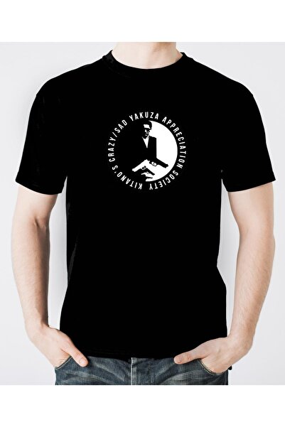ScubaPromoTurkey Takeshi Kitano organska majica sa printom, pletena unisex cr...