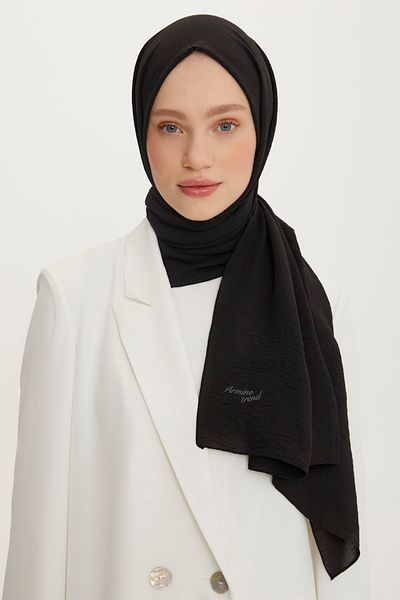 Armine Trend γυναικείο μαύρο σάλι Cazz