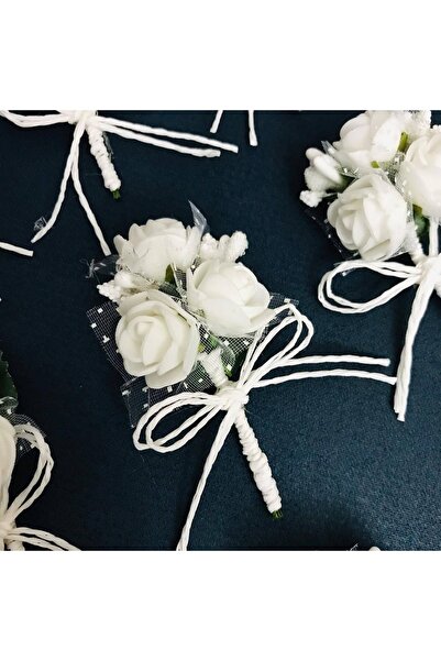 Roseart Damat Ve Arkadaşları Için Yaka Çiçeği (3 Adet)