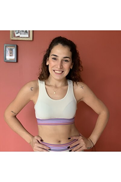 FAMOMFASHION Tayt Crop Takım