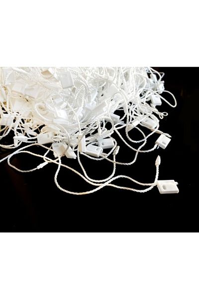 anka design 100 Pieces of Lockable Tag String - white - 15cm