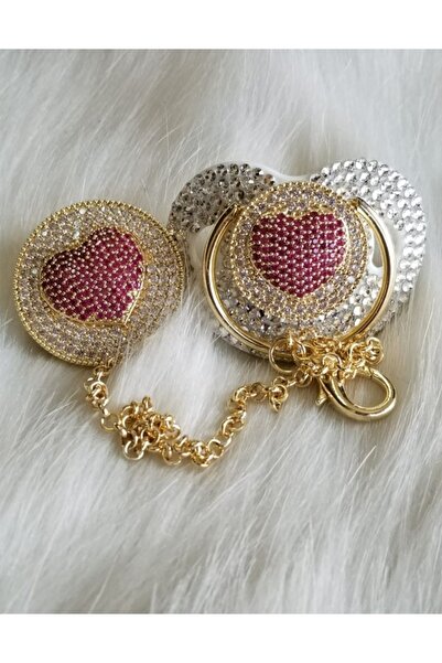 Ebrar Çeyiz Kalp Işlemeli Emzik Modelleri