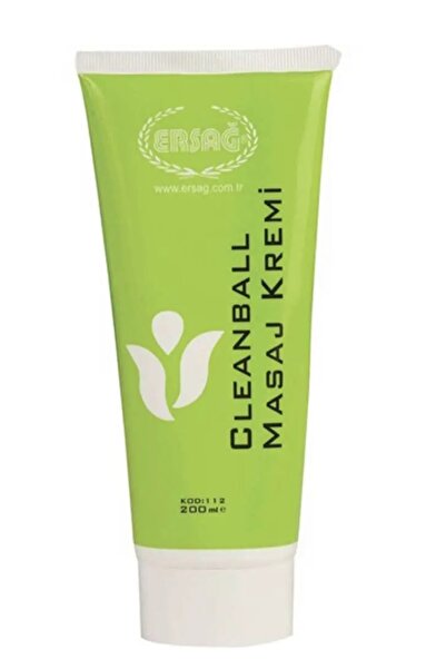 Ersağ Cleanball Masaj Krem Orijinal Cream 200ml