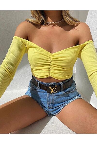 f-maskfashion Uzun Kol Büstiyer