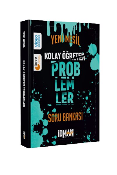 İdman Yayınları Idman Yeni Nesil Kolay Öğreten Problemler Soru Bankası