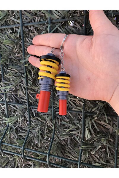 3dbaydesign Coil Over Dikiz Ayna Süsü Ve Anahtarlık Seti