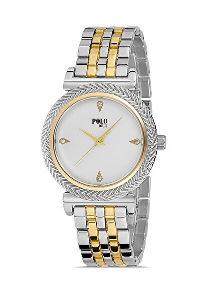Polo Louis ساعة يد نسائية بسوار معدني Fbn2262x