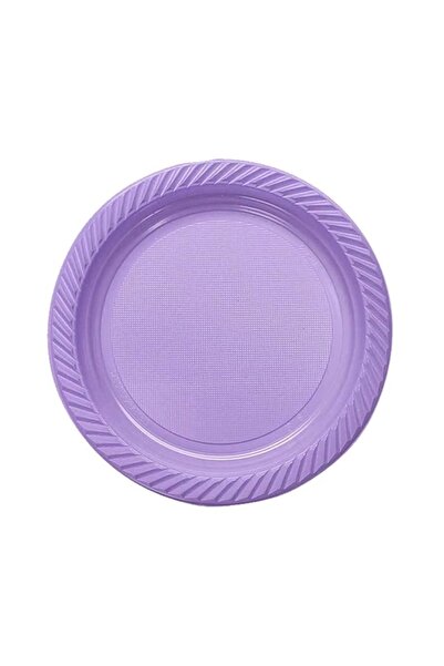 Festivall Party Shopping Niceplast Plastik Mor Tabak 10'lu