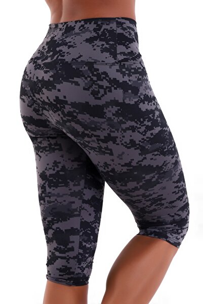 Aykum Mayo Ψηλόμεσο εφέ σύσφιξης αθλητικό και καθημερινό κολάν μέχρι το γόνατο