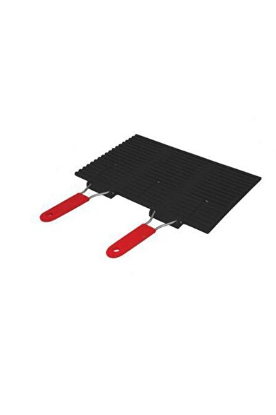 Lava Çift Silikon Kulplu Döküm Mangal Izgarası Lvmnggrl4525