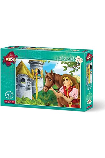GROS Art Kids Puzzle Girl at the Castle 150 Pieces