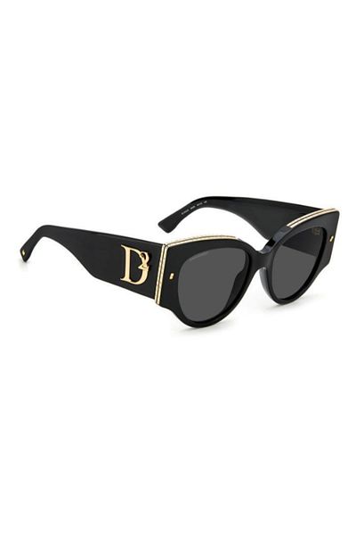 DSquared2 D2 0032/s 2m2ir نظارة شمسية سوداء للنساء