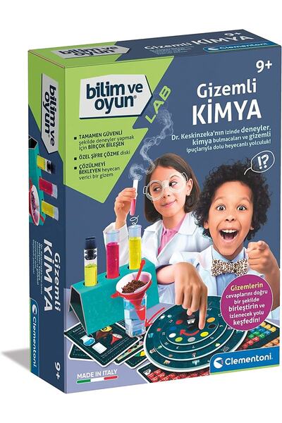 LEGO Clementoni Bilim Ve Oyun - Gizemli Kimya Oyuncak