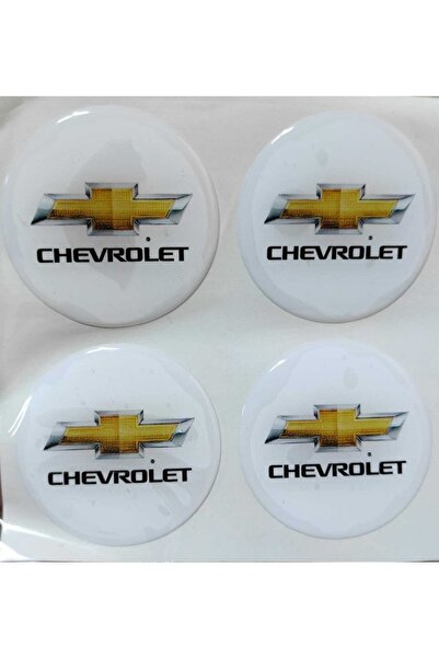 ALTAŞ Chevrolet Plasto (damla) Yapıştırma Jant Göbeği 4 Lü 50 Mm