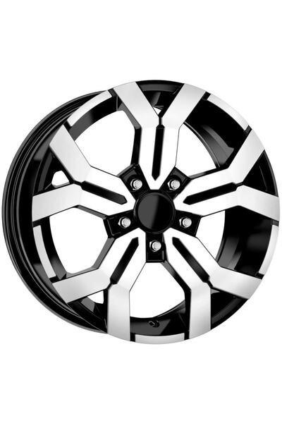 Genel Markalar -1266 7x16 5x114.3 Et40 66.1 Uyumlu Black Machıned Xl Oto Jant...
