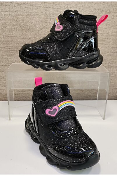 Cool Linda Siyah Işıklı Kız Çocuk Bot