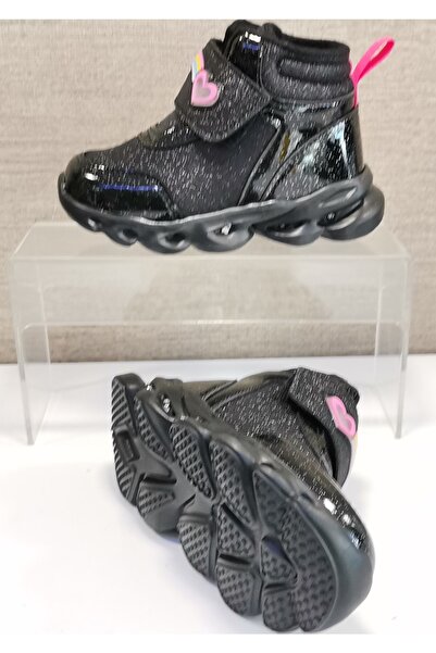 Cool Linda Siyah Işıklı Kız Çocuk Bot